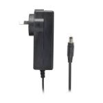 2 Pin Plug Wall Power Adapter 88% Efficiency 1200mm Dc Connector Length