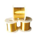 Gold Plated Tungsten Wire 0.0003mm Coating 500m Spool