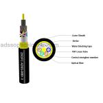 Waterproof ADSS Aerial Fiber Optic Cable 24 48 72 Core 100m Span Gel Free