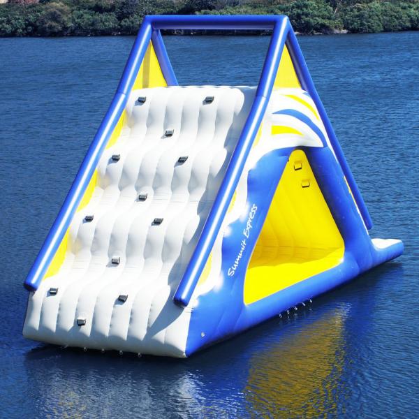 Floating Water Park Inflatable Water Sports Whoosh Slide , Gigantic Inflatable