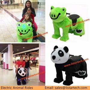China motorizada de pelúcia montando animais Hot Sales Animal Rides from China factory factory