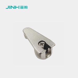China 12.2*46.4mm Zinc Alloy Shelf Support Pins Fixing For Flat Pack Furniture factory