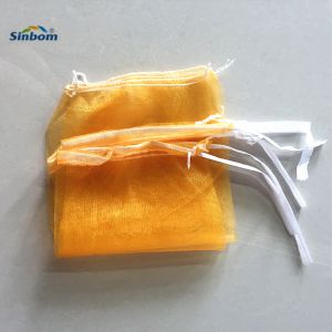 Drawstring Closure Virgin HDPE Plastic Monofilament Mesh Sack Customized for