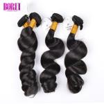 Unprocessed Malaysian Human Hair Loose Wave Hair Bundles Drop Shipping
