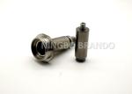 SS304 Solenoid Valve Stem / Plunger Set 16mm Tube OD High Magneto Conductivity