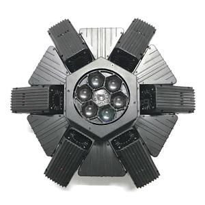 China 6x10w LED Wash+6x30W LED Beam Moving Head Pixel Control Stage Lighting factory