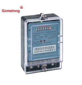 China Wholesale Price DDS5558 6 digit digital counter meter single phase analog energy meter factory