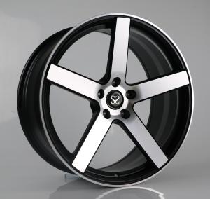 China 17 19 inch car wheel, 22&quot; alloy forged machined face wheels rims for Tesla factory