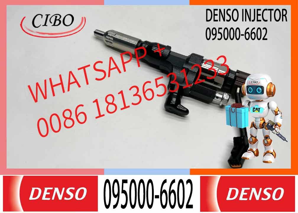 Diesel Common Rail Injector 095000-6602 095000-6753 095000-681123670-E0040 For H-INO J08C J08E