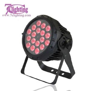 China IP65 QuadPAR 18RGBW 18x12W Stage LED Parcan factory