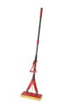 Sponge Commercial Microfiber Mop Home Bathroom Garage Dry Wring Metal Steel