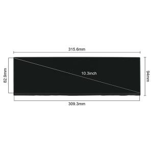 China 12.6 inch LCD Screen Display NV126B5M-N41 1920x515 IPS Touch Panel for Stretched Bar LCD factory