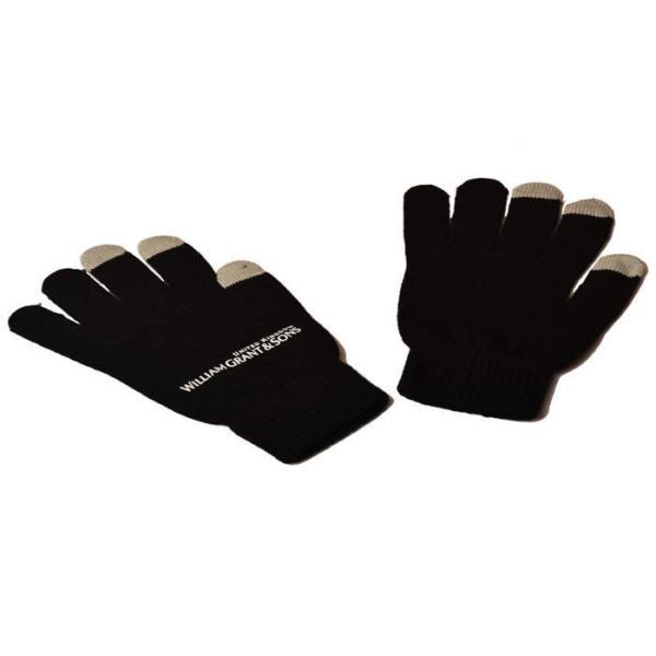 Cell Phone Tactile touch screen texting gloves Acrylic Material Customized Logo