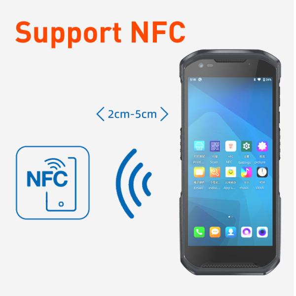 Mobile Handheld Terminal Android 13 Mobile Computer Device IP66 With 64 Bit 2