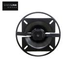 Modern Bar Stool Accessories Lift And Rotate Function Black Color PU Chair