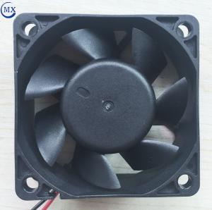 China 2.34 Inch dc brushless motor Equipment Cooling Fans 12v / 24v 60mm X 25mm sleeve / ball bearing factory