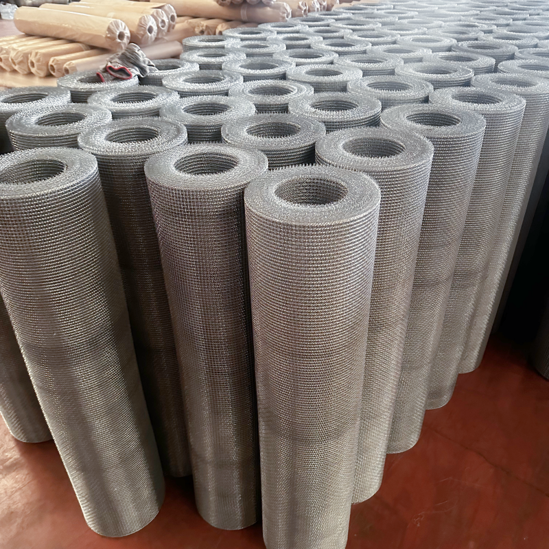China 316 316L Wire Mesh Netting Crimped Stainless Steel Mesh Screen factory