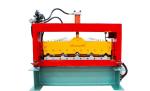 Automatic Metal Roof Forming Machine Making 840 Width Colored Steel Tiles