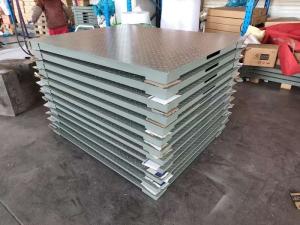 China 3T-5T Rated Load Mild Steel Floor Scale 0.9x1.5m For Industrial Applications factory