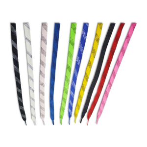 High Tenacity Ice Hockey Laces Paper Roll Packed , Multi Colors Custom Skate