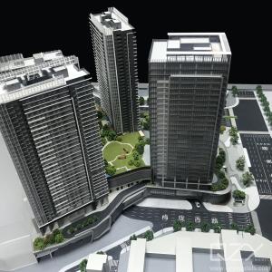 China OEM Architect Maquette Building Scale Model 1/150 factory