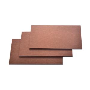 China No Damage Impact Resistance 2440mm Length 1220mm Width Reflective Metal Composite Panel factory