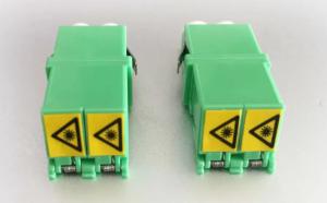 China 1310nm LC/APC Shutter Duplex PC Fiber Optic Adapter factory