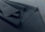 180GSM 85% Polyester Mesh Netting / Stretchy Mesh Fabric For Garments Black