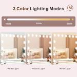 Large Hair Salon and Home Decor Morden Style LED Hollywood Vanity Mirror with