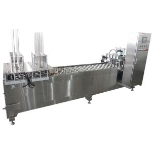 China PLC Controlled Tray Filling Machine 50-100 Trays/Min Capacity factory