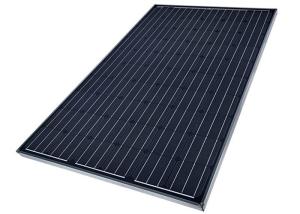 China Parking Lots Black Solar PV Panels 156 * 156 Monocrystalline Solar Cells factory