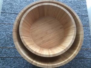 China hot sale bamboo fruit bowl with high quality and eco-friendly bamboo fruit bowl factory