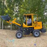 3 Ton Wheel Loader Machine Color Customized With Isuzu Axle 1 Year Warranty