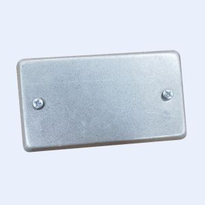 China Galvanized Steel Conduit Junction Box With Screws 0.80mm Thickness on sale