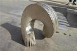 Continuous Cold Auger Blade Stainless Steel Flexible Screw Conveyor Parts