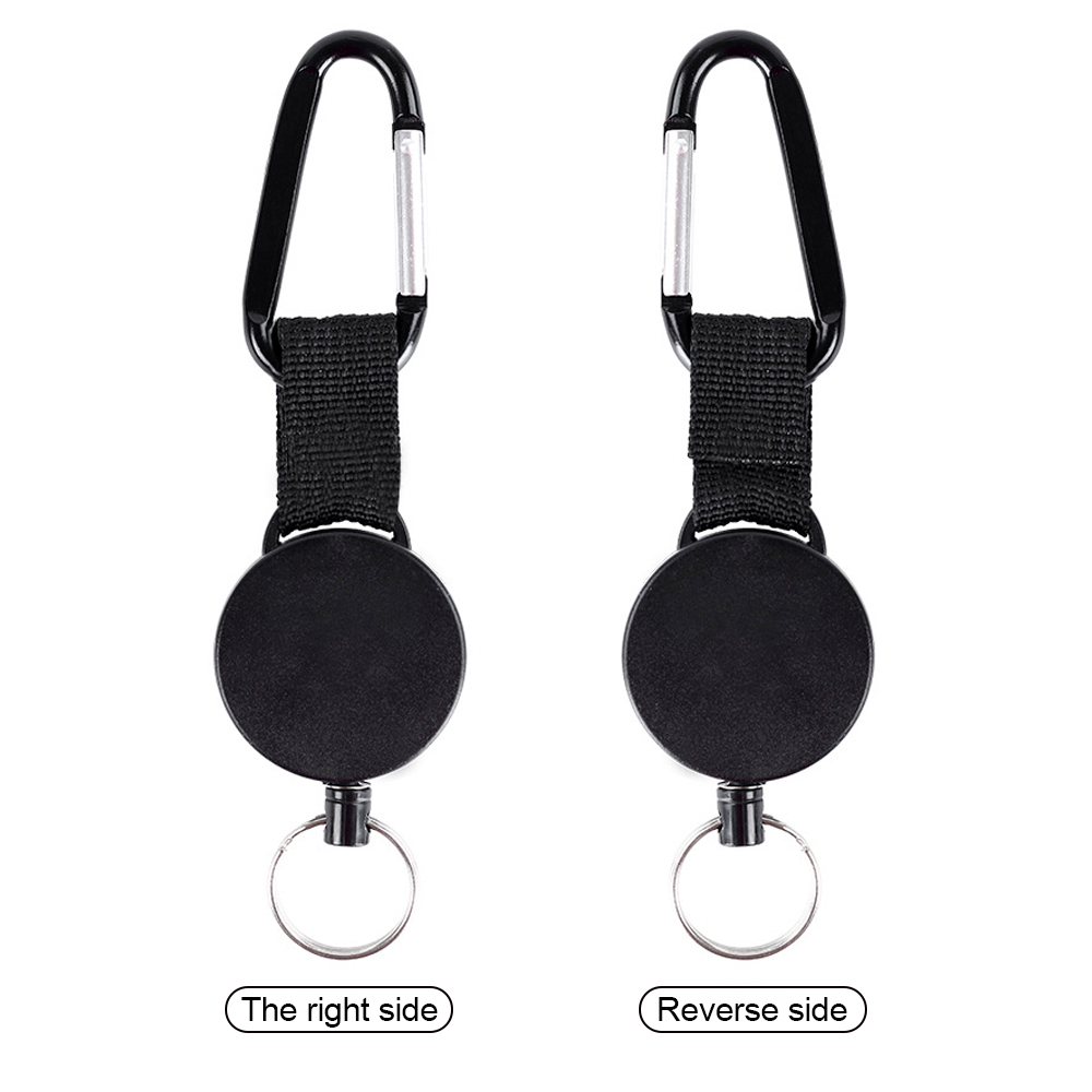 Deyi Badge Holder Reel Heavy Duty Retractable Keychain Retractable Clip Swivel