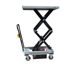 China Mobile 500kg Double Scissor Lift Tables factory