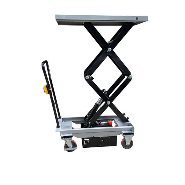 Mini Hydraulic Portable Scissor Lift Tables 150kg 27.56''X17.72'' Mobile Max