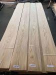 Natural 0.50mm American White Oak Veneer 12mm Width Apply To Plywood