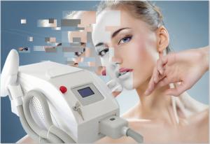 China Mini Q Switch Nd Yag Laser 1064nm and 532nm for tattoo removal and skin rejuvenation factory