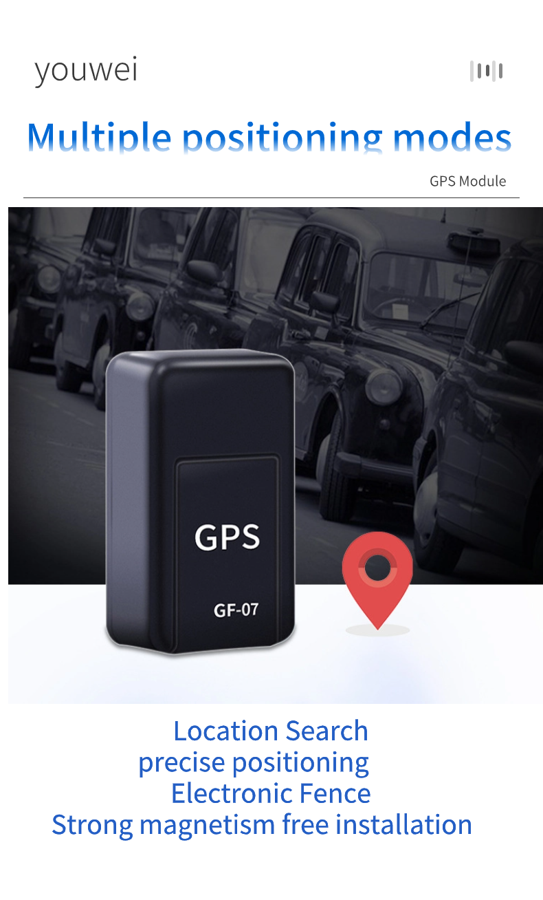 Youwei GF07 real time global mini gps drone car GPS tracker Personal Tracking Device