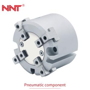 China Repeatability 0.01mm 4 Jaw Pneumatic Gripper Cylindrical Robot Arm factory