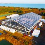 60m Wide Aluminum Alloy 300 Seater Tent 18x30 PVC Fabric Cover