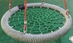 Yellow Color Playground Bird Nest Rope Swing With High Quality Made in
