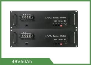 China Energy Saving Telecom Battery 48V 50Ah Long Life 3U Rack With LED Display Function factory