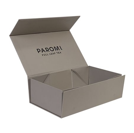 China Flat Pack Collapsible Rigid Box Cardboard Folding Magnetic Paper Box factory