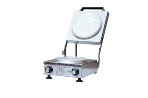China Portable Wafer Cone Production Line With One Piece Aluminum Baking Plates Non - Stick factory