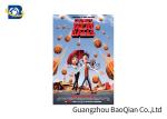 PET / PVC / PP 3D Lenticular Poster Printing , Cartoon Lenticular Movie Poster