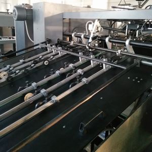 Flexographic Glazing Machine With Chambered Doctor Blade Automatic Cleaning