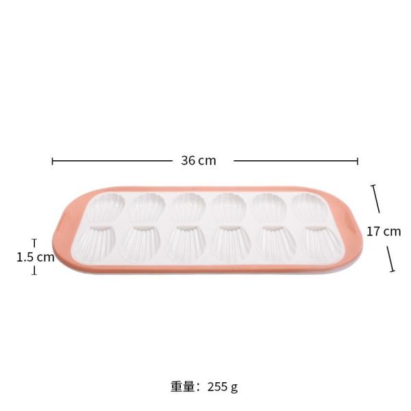 6-Piece Stackable Silicone Baking Pan Set - Temperature Resistant (-40°F to 446°F) Non-Stick Bakeware with Metal Reinforced Frame